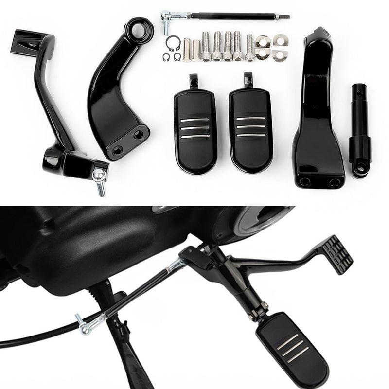 Forward Mid Control Kit Foot Peg for Harley Sportster 1200 Custom XL1200C