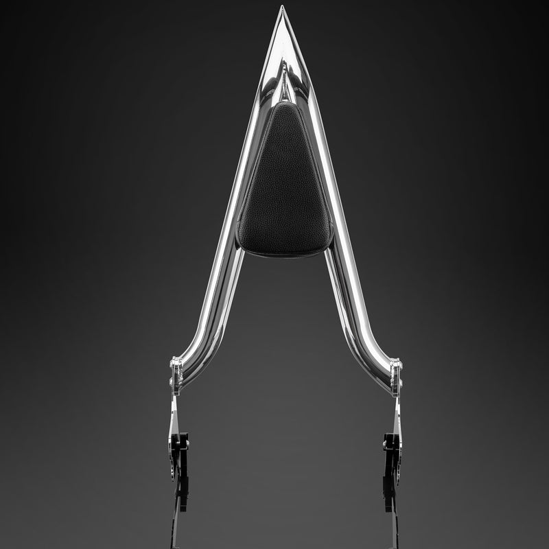 Chrome Detachable Passenger Backrest Sissy Bar for Harley Touring 1997-08