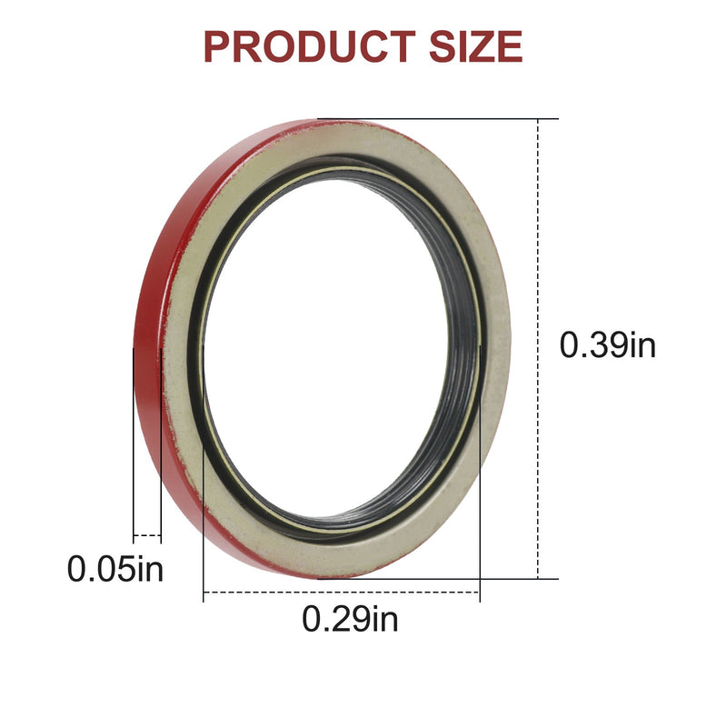 4Pcs Oil Seal Replacement for Dexter 010-051-00 Grease 9K 10K Trailer Axle