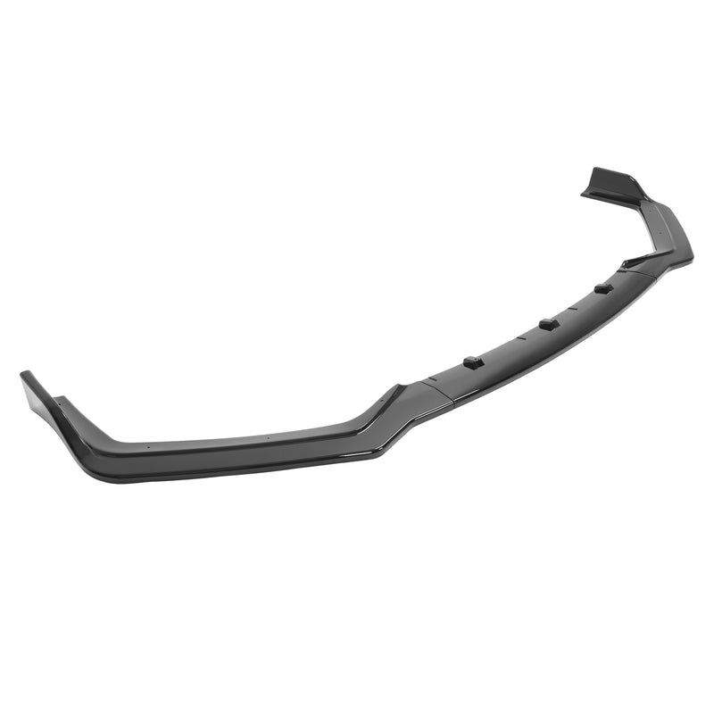 Gloss Black PP Front Bumper Lip Chin Splitter for Infiniti Q50 Sport 18-24 3PC