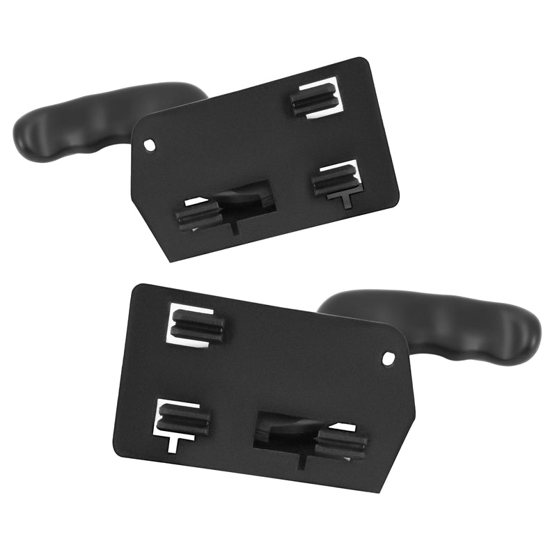 Black Inside Door Handles for GMC Sierra 1500 2002-2006 LH RH 2 Pieces