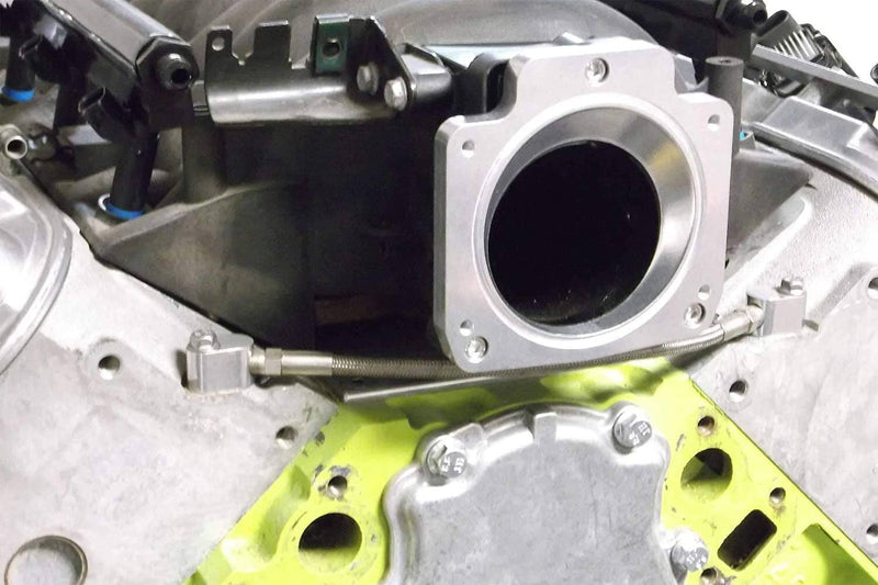 LS Throttle Body Adapter for LS1 Truck 3 Bolt Intake to 4 Bolt 92mm