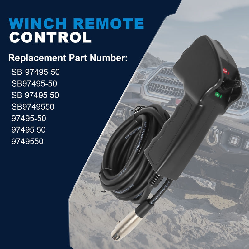 SB97495-50 Winch Remote Control for Smitty Bilt XRC Gen2 XRC8 XRC10 XRC1