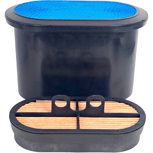 DURAFORCE 87037984 87037985 Air Filter Set for New Holland T4000 T4050 T5000 T5030 T5050