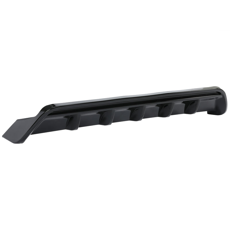 Shark Fin Rear Bumper Diffuser Glossy Black for Toyota Camry SE XSE 2018-2023