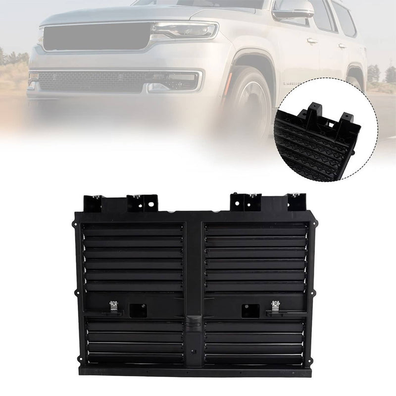 68425775AC Front Radiator Shutter Assembly w/Motor for Jeep Wagoneer 2022-2025
