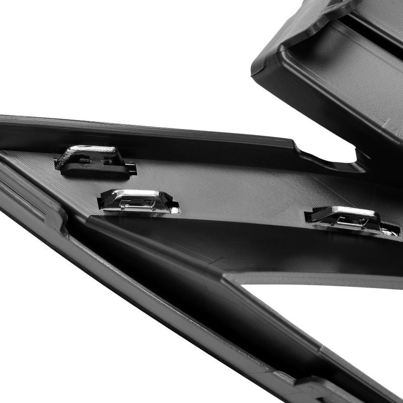 Bumper Fog Light Bezel Cover Trim for VW Passat 2012 13 14 2015 Black Pair
