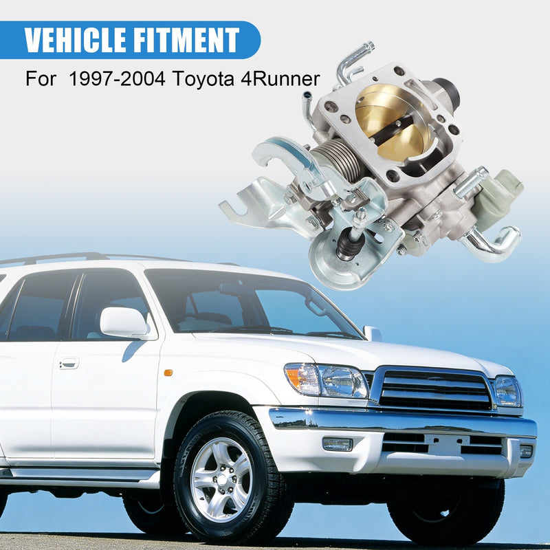 22210-75210 Fuel Throttle Body Valve for Toyota 4Runner 2.4L 2.7L 1997-2004