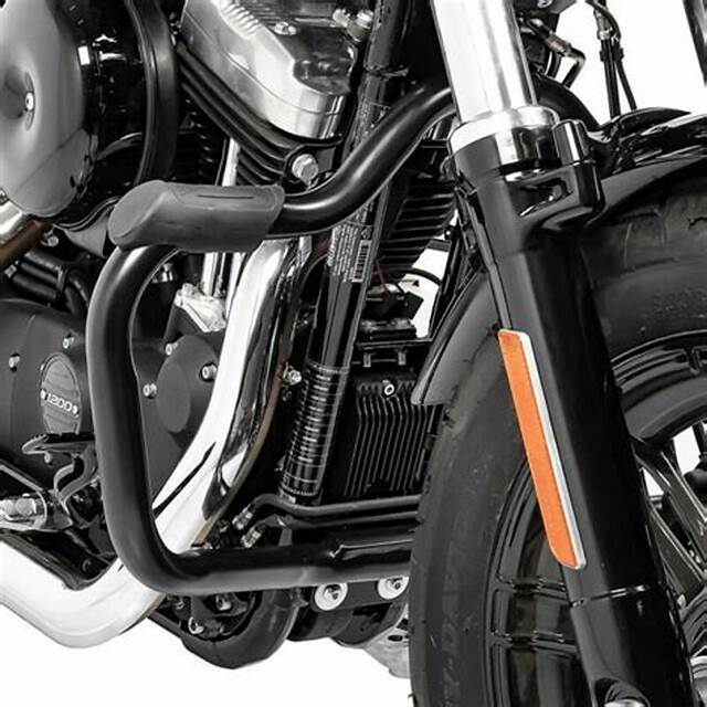 Mustache Engine Guard Crash Bar for Harley Sportster Custom 883 1200