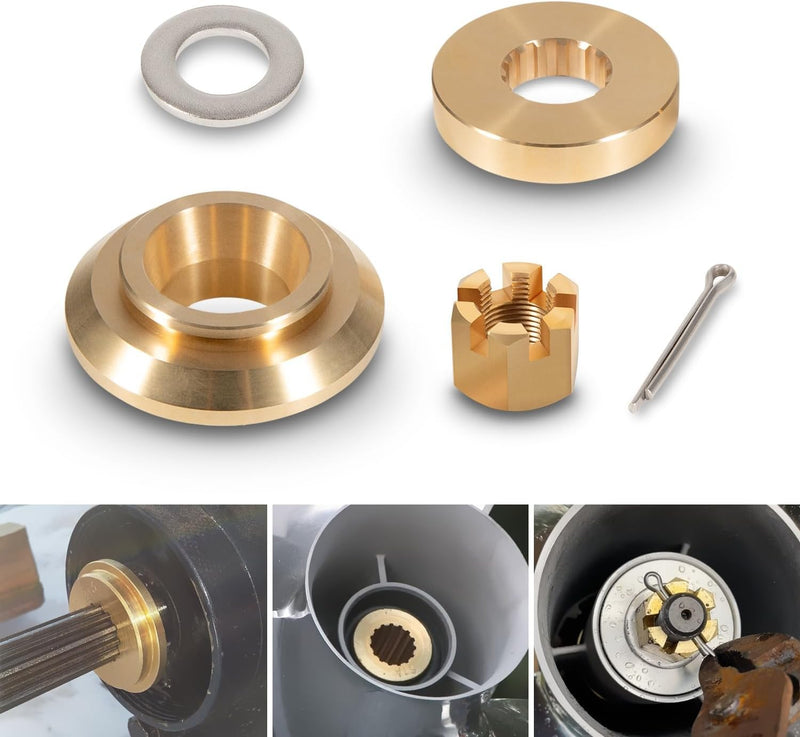 6E5-45987-01 Propeller Installation Hardware Kit for Yamaha 150-300HP Outboard