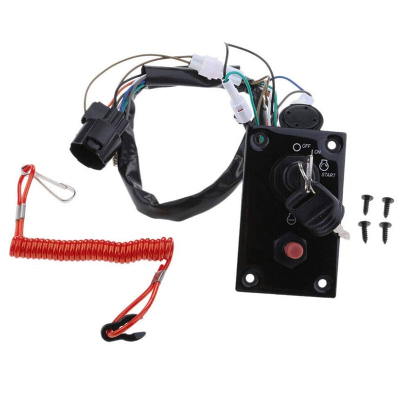DURAFORCE 37100-96J24 Ignition Key Switch Panel for Suzuki Outboard Single Engine