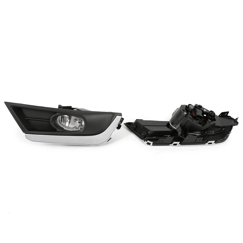 DURAFORCE Front Fog Lights Lamps w/Bulbs Switch Wiring for 2017-2019 Honda CR-V CRV