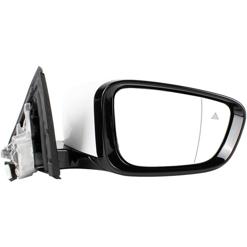 Passenger Side Mirror Blind Spot White for 2019-2023 BMW 320i 330i 330e