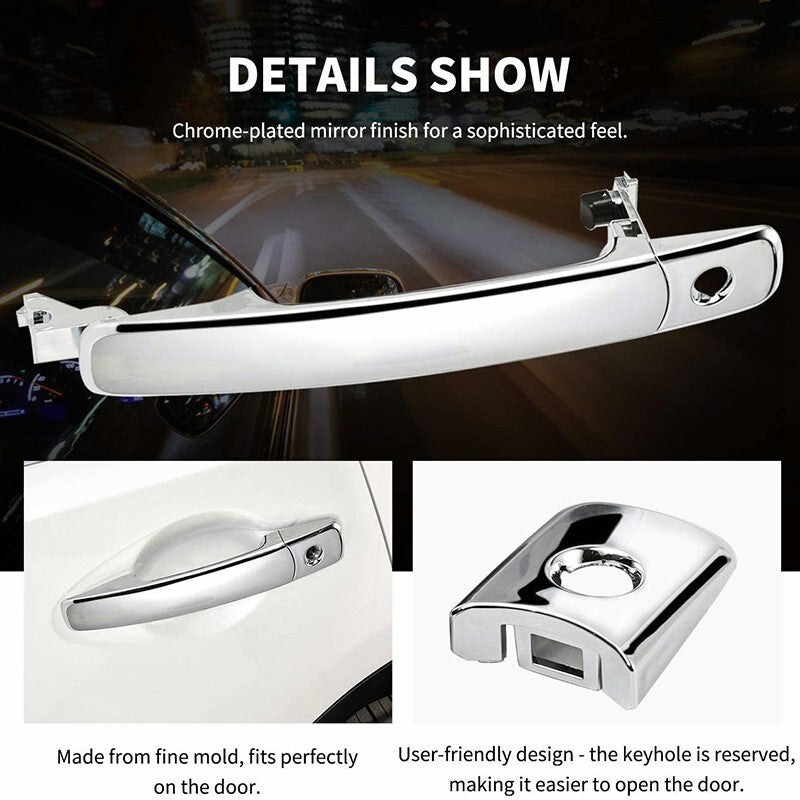 Front Left Door Handle Driver Side 80645-CA000 for 2010-2015 Nissan Rogue