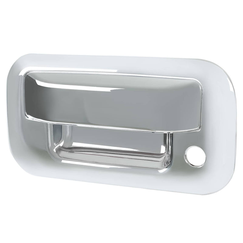 DURAFORCE Chrome Outside Tailgate Handle Cover Overlay for Ford F-150 F150 4 Door 2004-14