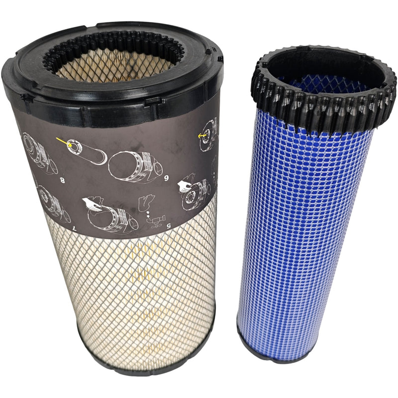7386224 7386225 Outer Inner Air Filter Kit for Bobcat S66 S76 S86 S64 S62