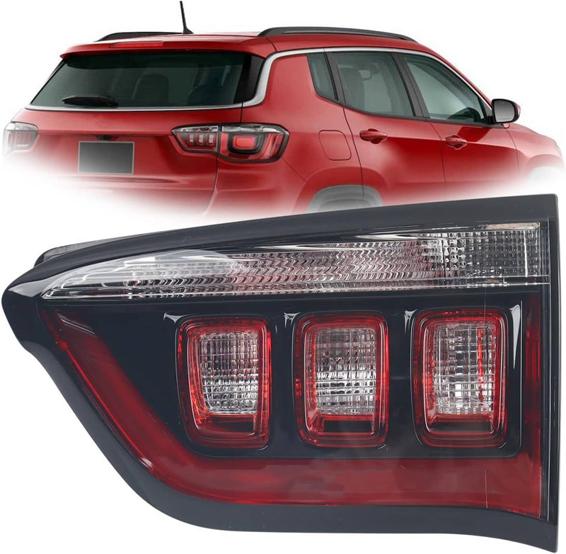 Inner Halogen Tail Light Right Side for Jeep Compass 2017-2026 Aftermarket