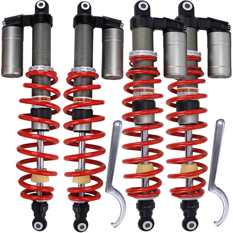 Stage 5 Front + Rear Air Shocks Absorbers for Polaris RZR S 800 EFI 09-14