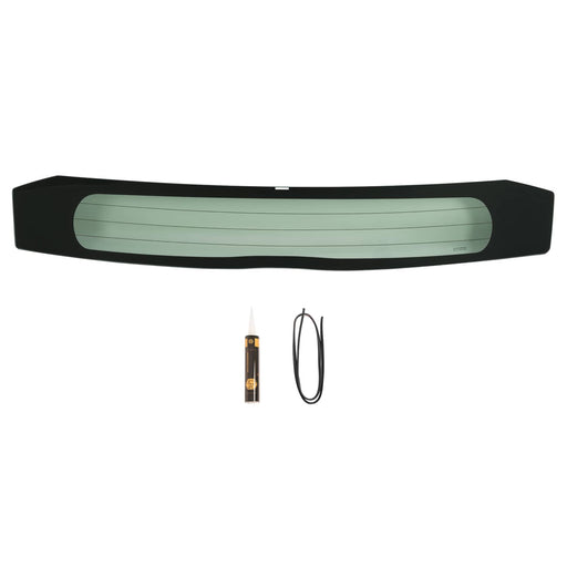 DURAFORCE Lower Rear Tempered Heated Window Glass For Toyota Prius Hatchback 2010-2015