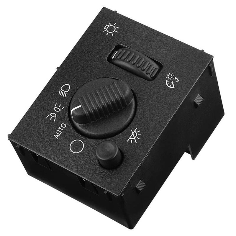 LED Headlight Switch for Chevrolet Silverado Suburban Tahoe Sierra Black