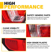 DURAFORCE LED Tail Light Brake Lamp Driver Left Side for Ford Explorer 2016-2019