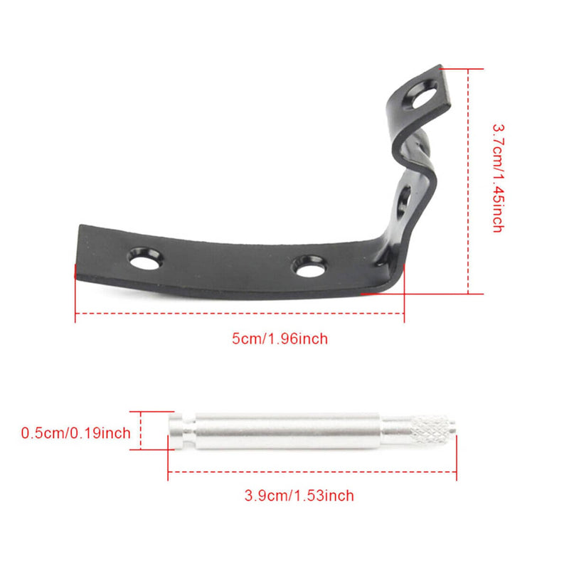 Glove Box Lid Hinge Repair Brackets Kit for Audi SEAT 2002-2014