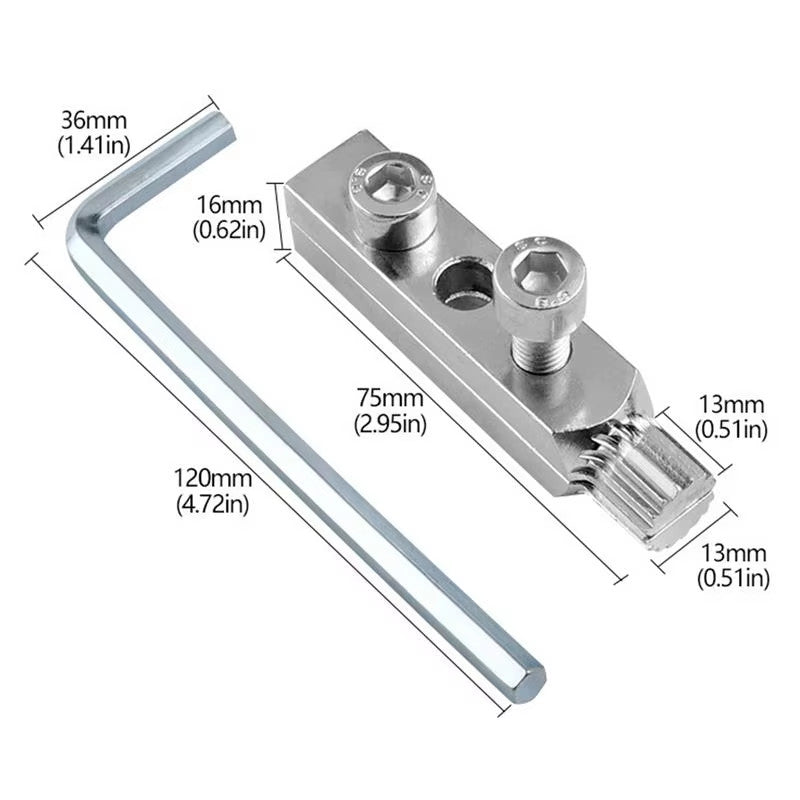 Broken Screw Extractor Repair Removal Hand Tool for Faucet Washing Basin Corner