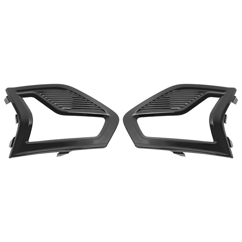 Front Bumper Fog Light Lamp Grille Covers Bezel Trim for Ford Fusion 2019-2020