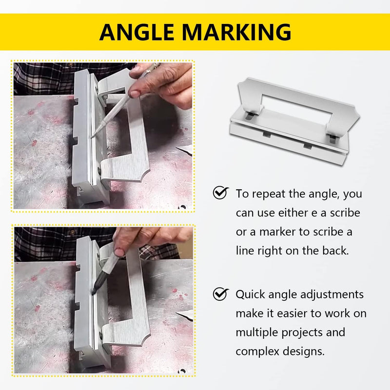 Magnetic Bevel Jig for Grinding Sharpening Knife Making Welders