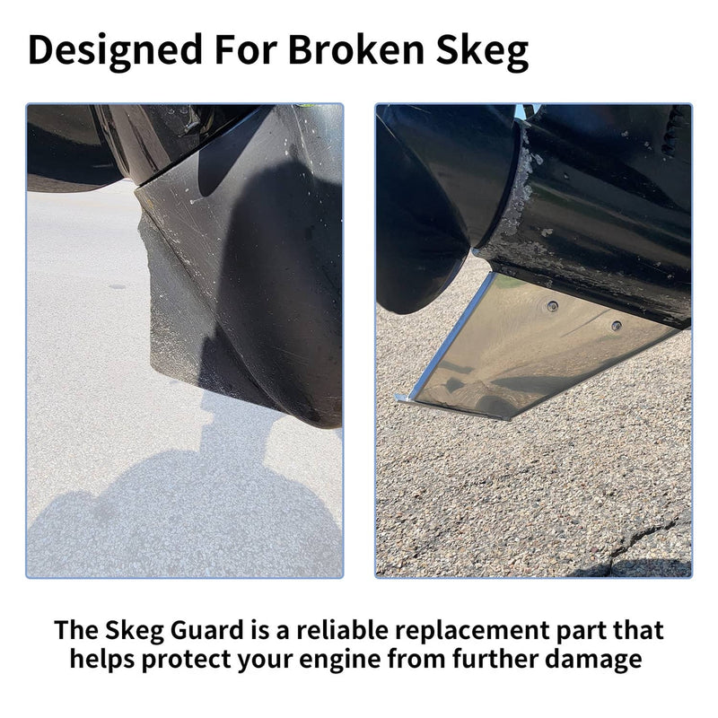 DURAFORCE 27051 Skeg Guard Protector Kit for Mercury Mercruiser Bravo I III 1990-2023