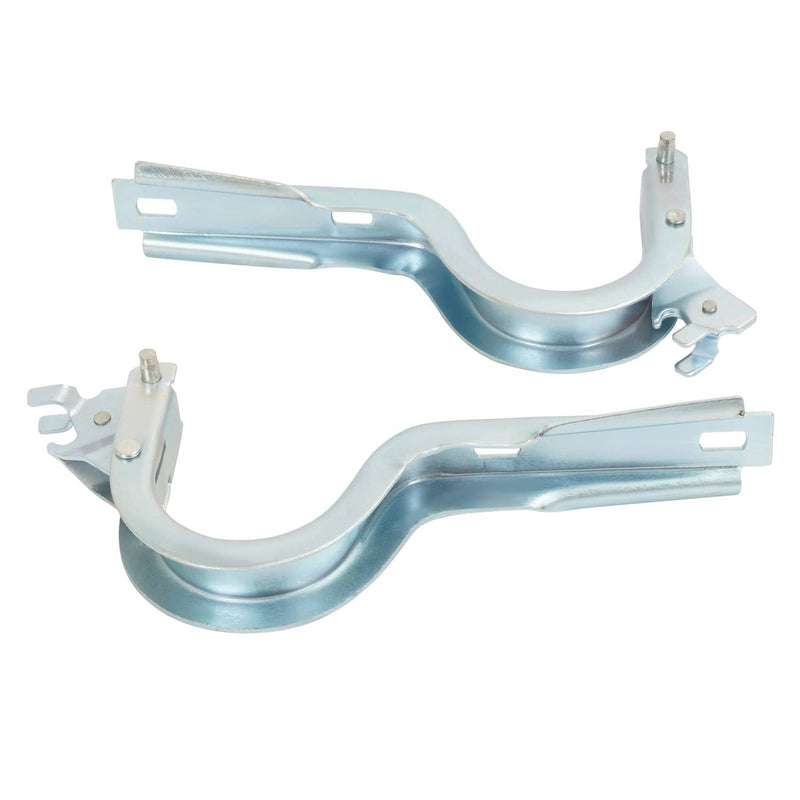 DURAFORCE Rear Steel Trunk Lid Hinges for Chevrolet Impala Biscayne Bel Air 1961-1964