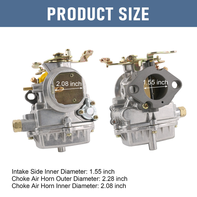 Carburetor 1904 1 Barrel for Ford 144 170 200 223 6-Cyl 1957 1960 1962