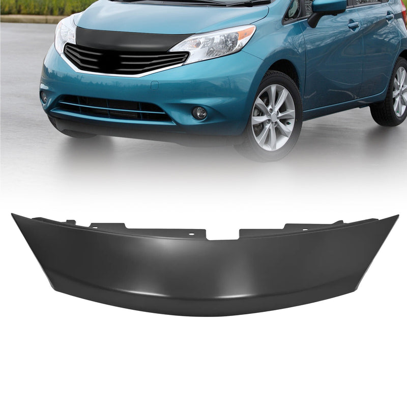 NI1201100 Black Grille Cover Hood Molding ABS for Nissan Versa Note 2014-2016