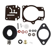 DURAFORCE 398729 396701 Marine Carburetor Kit With Float for Johnson/Evinrude 3Pcs