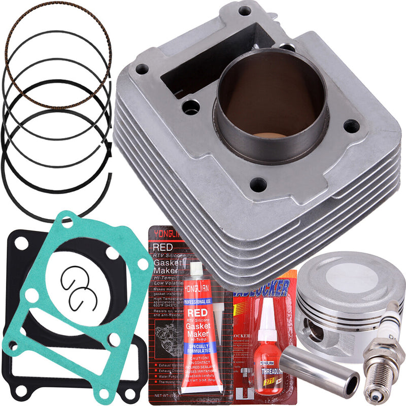 57mm Bore Cylinder Piston Ring Top End Kit for Yamaha TTR125 TTR125E TT-R125 US