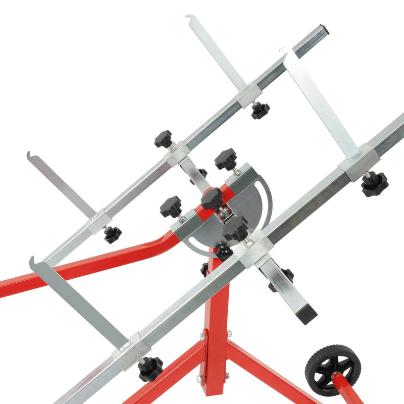 DURAFORCE Auto Body Paint Stand Multifunction Fender Door Repair Adjustable 180° Rotating