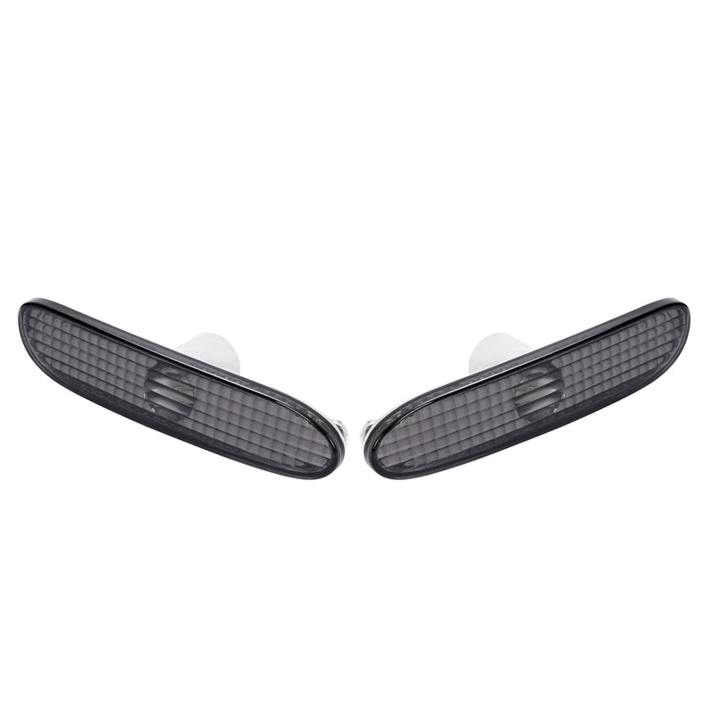 Front Smoke Bumper Side Marker Lights Lamp for Dodge Neon 2000-2005 LH & RH Pair
