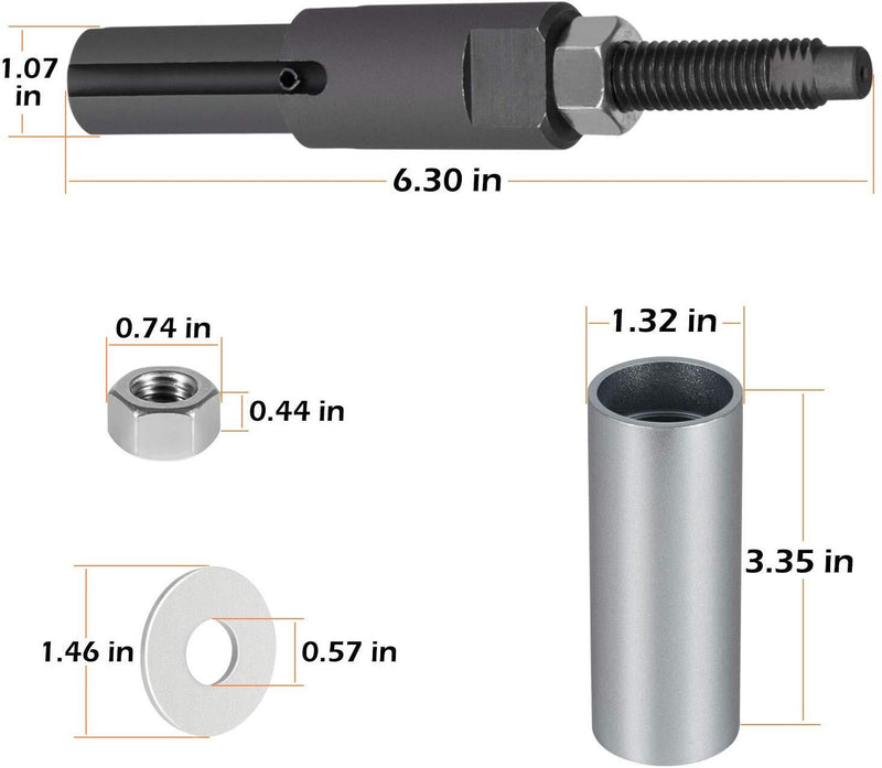 Injector Puller Tube Remover Installer Kit for GM Duramax 6.6L Engine