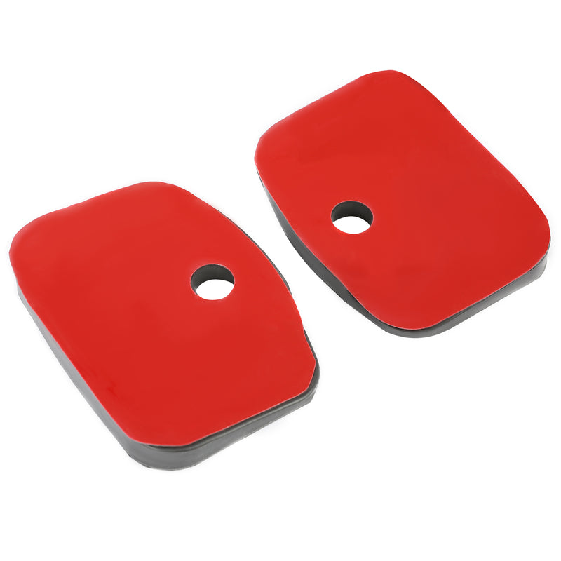 Roof Rail Pads for Ford Transit Extended Van PE Plastic Black 2 Pieces