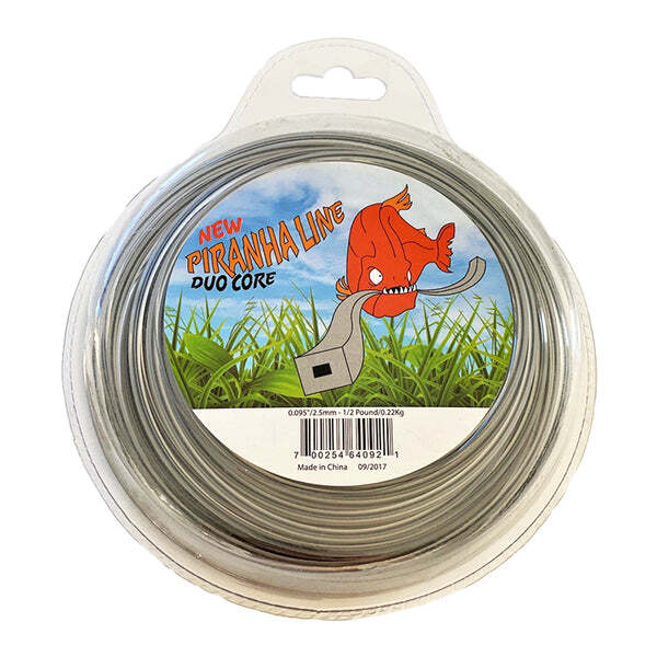 095 Square Duo Core String Trimmer Line 110 Feet 1 2 Pound Donut