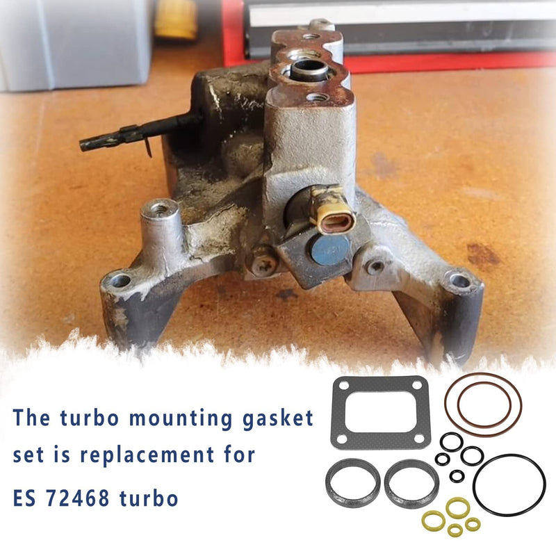 72468 Turbo Mounting Pedestal O-Ring Seal Gaskets for Ford 7.3L