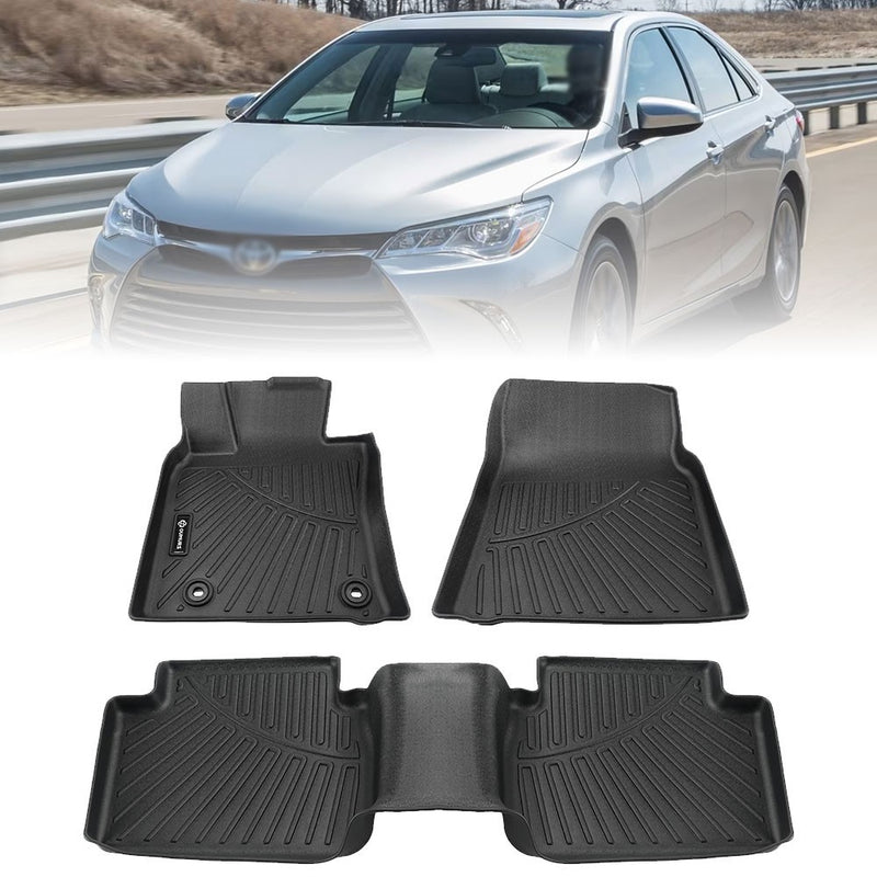 TPE Floor Mats Liner for Toyota Camry 2018 2019 2020 2021 2022 2023 2024 FWD