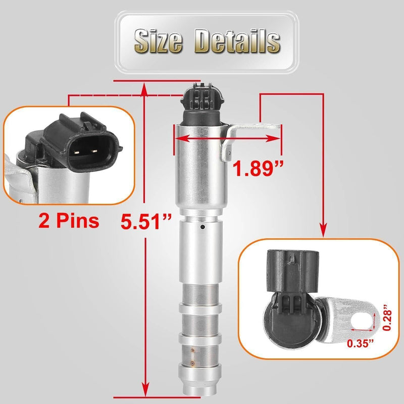 4PCS 12626012 VVT Variable Timing Solenoid for Cadillac Buick Chevy GMC