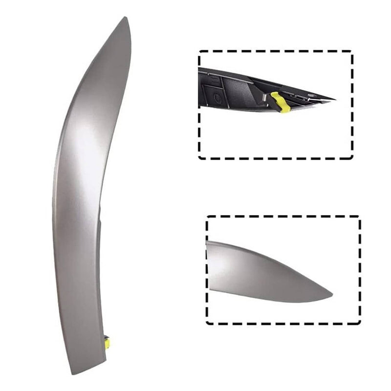 Dashboard Strip Trim Left+Right Upper Side Central for Toyota Corolla 2009-2013