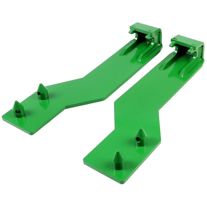 DURAFORCE Mounting Brackets Weld On Quick Tach for John Deere 522 542 D120 D160 Tractor