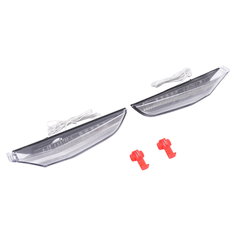Pair Front Bumper Signal LED Side Marker Light for Infiniti G35 2003-2006