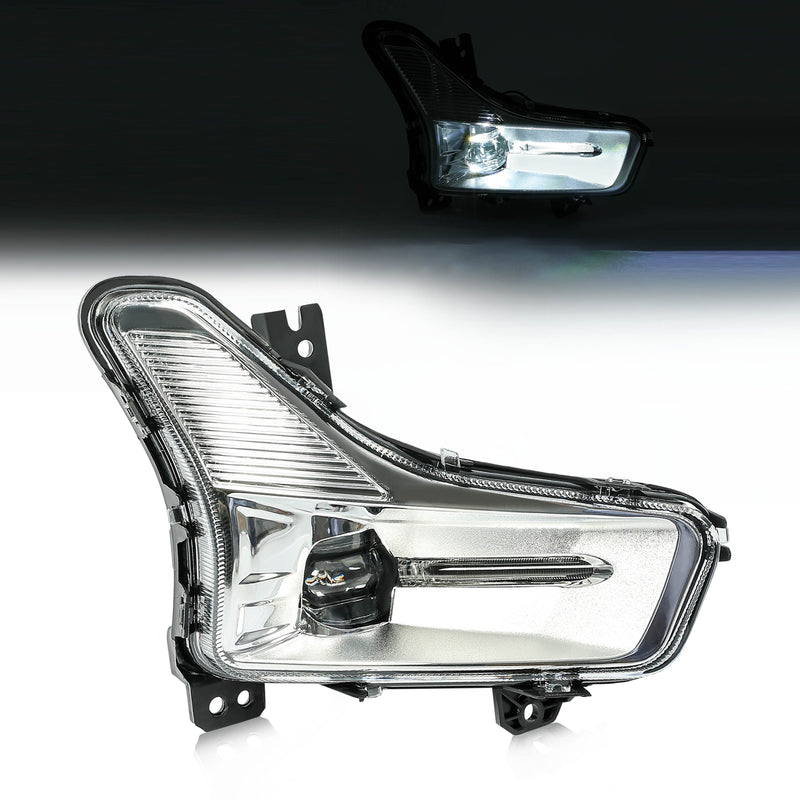 LED Front Passenger Right Side Fog Light Clear Lens for Ford Fusion 2019-21