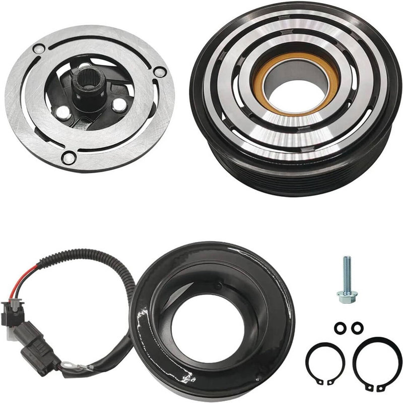 AC Compressor Clutch Kit 7-Groove for Honda Civic 2.0L 2016-2021