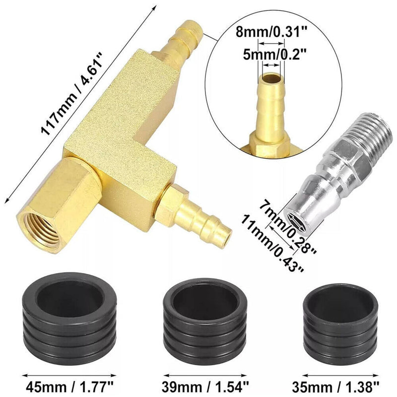 Coolant Vacuum Kit Auto Cooling System Radiator Vacuum Refill Purging Tool