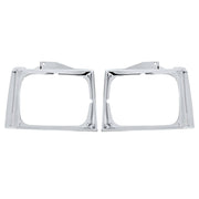 DURAFORCE ABS Headlight Bezel Door for Chevrolet S10 for GMC S15 Jimmy 1982-1990